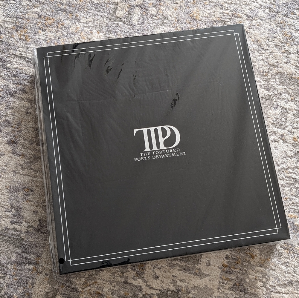 Taylor Swift The Tortured Poets Department Vinyl Display Case TTPD NEW